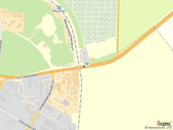 Схема рекламної площини за адресою Баштанское шоссе - АЗС, въезд