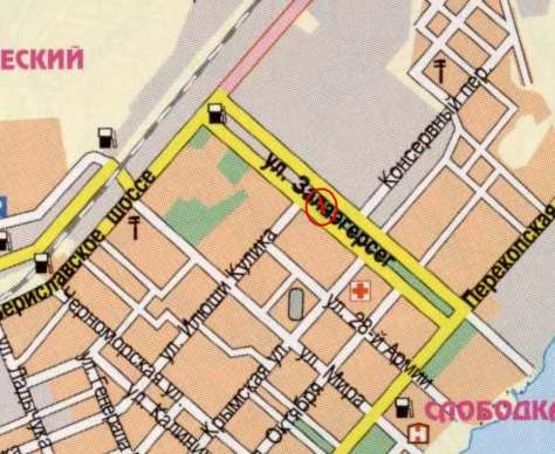 Схема рекламной плоскости по адресу ул.И.Кулика/ул.Залаэгерсег, пл.им. П.Дубинды