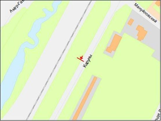 Схема рекламной плоскости по адресу Амурский мост - Мануйловский пр., въезд на мост