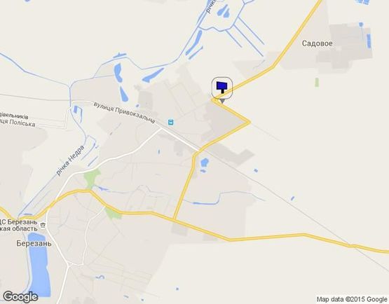 Схема рекламной плоскости по адресу вул. Войкова (напрямок Згуровка)