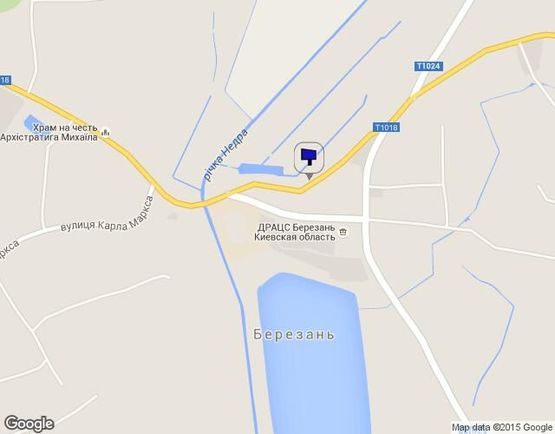 Схема рекламной плоскости по адресу вул. Фрунзе (будинок мистецтв)