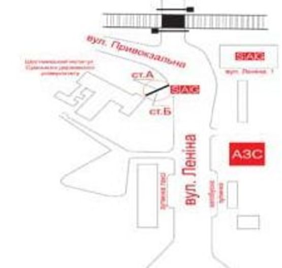 Схема рекламной плоскости по адресу ул.Кожедуба,6