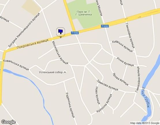 Схема рекламної площини за адресою вул. Покровська около кафе "Премьер" (МНС)