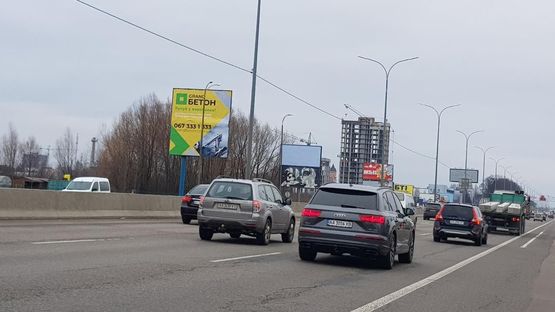 Схема рекламной плоскости по адресу М-05 Киев-Одесса ГМ Новая Линия