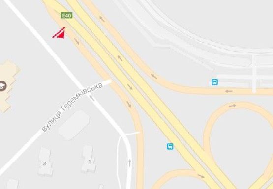 Схема рекламной плоскости по адресу Кольцевая Дорога - Одесская пл.