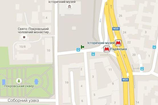 Схема рекламної площини за адресою Конституції пл. - Спартаківський пров., (зупинка) №2 (С)