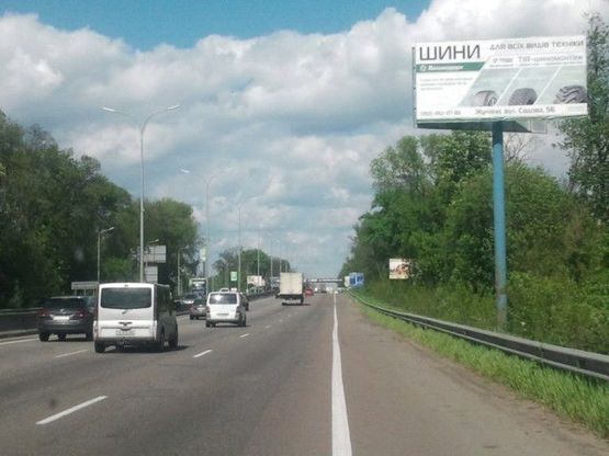 Схема рекламной плоскости по адресу М-05 Одесса-Киев 4х8 м. ГМ Новая Линия