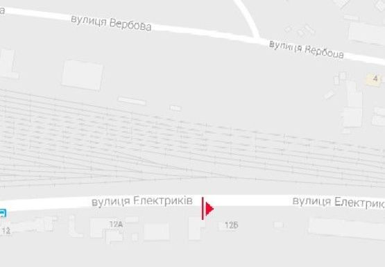 Схема рекламной плоскости по адресу Электриков ул. , 12-а