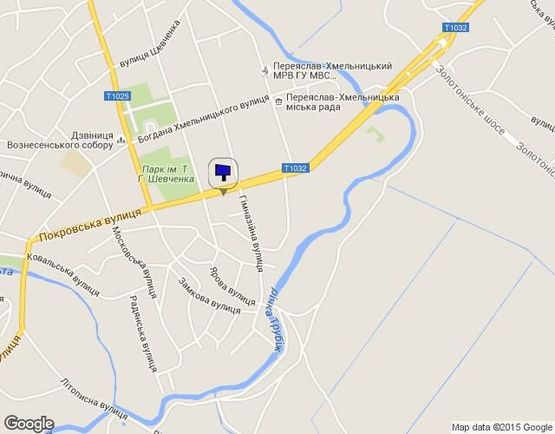 Схема рекламной плоскости по адресу вул. Покровская (за телефон-телеграфом)