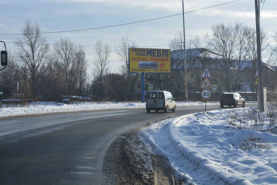 Схема рекламної площини за адресою съезд с Академика Заболотного на  Н-01