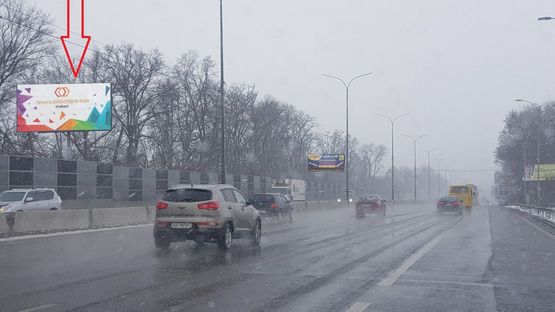 Схема рекламной плоскости по адресу М-05 Киев-Одесса 4х8 м. ГМ Новая Линия