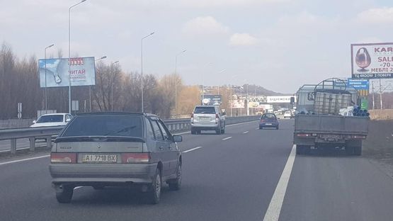 Схема рекламной плоскости по адресу Н-01 Знаменка -Киев 22 км.450 м.(В)