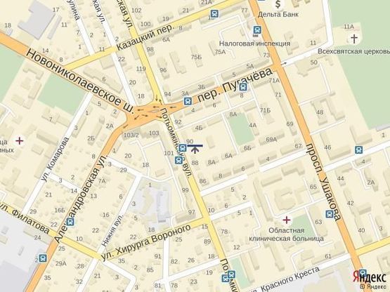 Схема рекламной плоскости по адресу ул.Карла Маркса (р-н пл.Ганнибала)