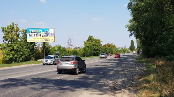 Схема рекламной плоскости по адресу с.Святопетровское,7 км.300 м. до Окружной дороги,въезд в Киев