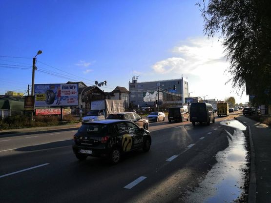 Схема рекламной плоскости по адресу ул.Киевская 1