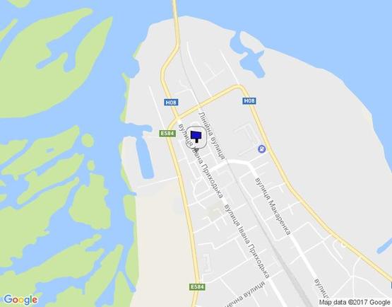 Схема рекламної площини за адресою ул.Железнодорожная, район металлобазы УГМК