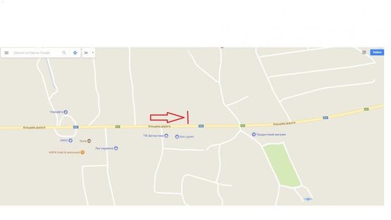 Схема рекламної площини за адресою М-06, Пасіки-Зубрецькі, 300 м до  Леокераміка, гот.КОПА