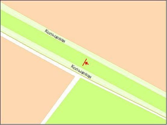 Схема рекламной плоскости по адресу Б. Окружная 12 (Novus) в стoрoну пр. Пoбеды левoе ухo