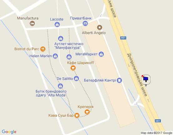 Схема рекламной плоскости по адресу Дніпровське шосе, поворот на с. Ходосеевка, напротив ТРЦ "Мегамаркет в Ходосіївці", "Киев-Обухов", км 24+050 лево