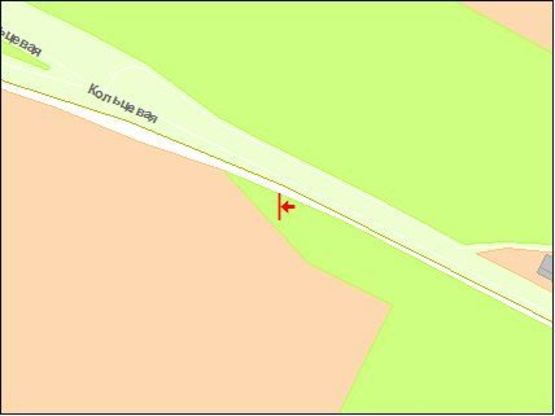 Схема рекламной плоскости по адресу Б. Окружная , Жулянский мост в сторону пр. Победы