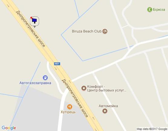 Схема рекламной плоскости по адресу Новообухівська траса, Голубое озеро, км 26+050 лево