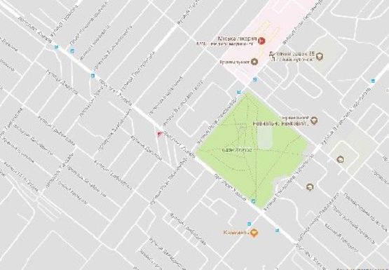 Схема рекламной плоскости по адресу Химиков пр. - С.Кошки ул.