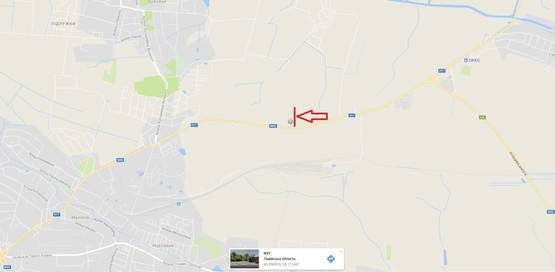 Схема рекламної площини за адресою Обїздна Н-17, Підїзд до м.Львова, після гот. Древній Град в сторону Львова (нижній) 2