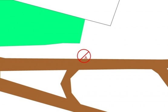 Схема рекламної площини за адресою Бориспольская трасса, №13 ( из  Аэропорта, справа)