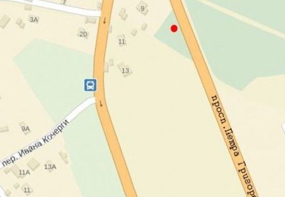 Схема рекламної площини за адресою Григоренко Петра пр.