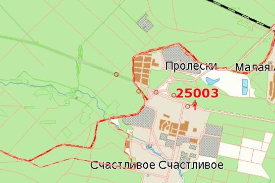 Схема рекламної площини за адресою Київ - Бориспіль, 14км+180м до Києва  (№5 зліва)  (в напр. Борисполя)
