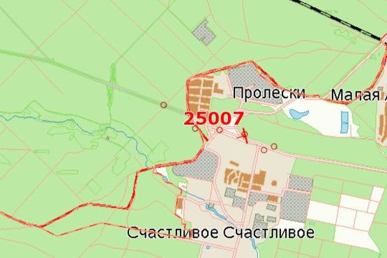 Схема рекламної площини за адресою Київ - Бориспіль, 13км+500м до Києва (№6 зліва)  (в напр. Борисполя)