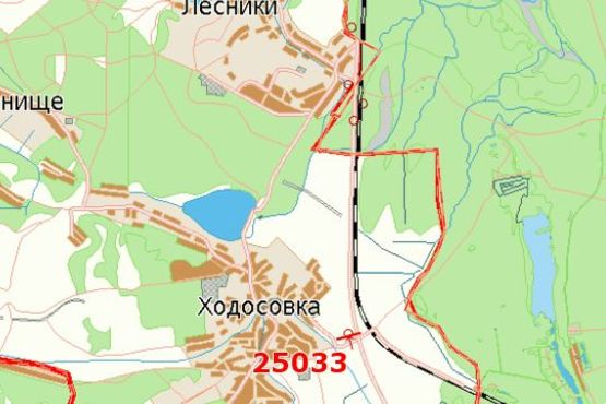 Схема рекламної площини за адресою Київ - Обухів, 11км + 400м від Києва (в напр. Києва)