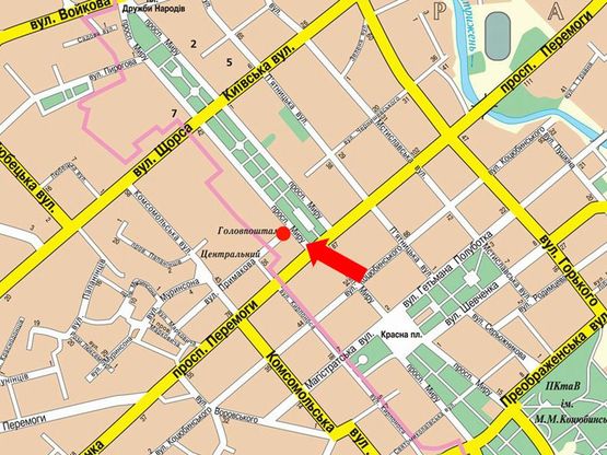 Схема рекламной плоскости по адресу проспект Мира, 30, Детский Мир (сторона Б)