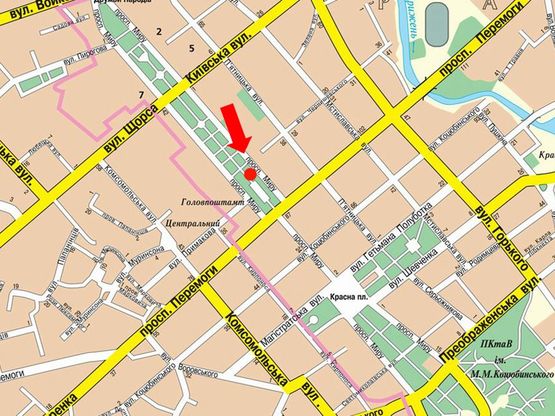 Схема рекламной плоскости по адресу проспект Мира, 45, Дом книги (сторона Б)