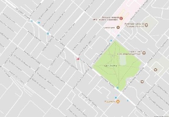 Схема рекламной плоскости по адресу Химиков пр. - С.Кошки ул.