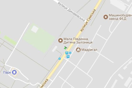 Схема рекламної площини за адресою Сумська вул., 81 - №1