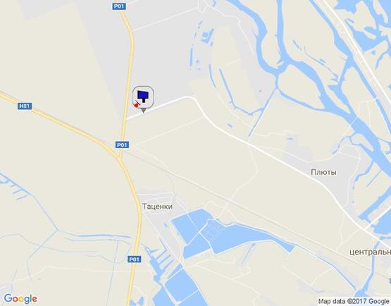 Схема рекламної площини за адресою Початок автодороги, яка з'єднює Стару Обухівську трасу із м.Українка , 0+350 км., праворуч