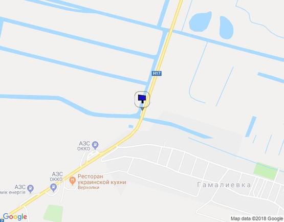 Схема рекламной плоскости по адресу Об'їздна дорога(Lv005)