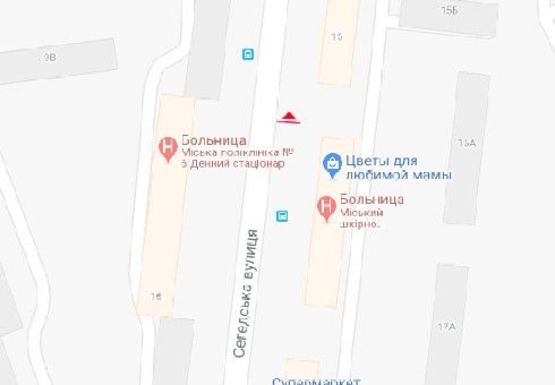 Схема рекламной плоскости по адресу Сегедская ул.,17