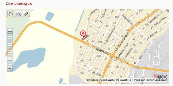 Схема рекламной плоскости по адресу вул. Дружбы/вул. Дмитра Яворницького, 83 (вул.Свердлова)