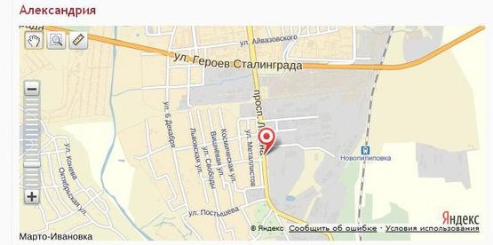 Схема рекламної площини за адресою пр-т. Соборний, 145  (пр-т.Леніна)