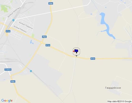 Схема рекламной плоскости по адресу г.Фастов,  трасса Фастов-Мытница 2км, выезд, въезд на Киев