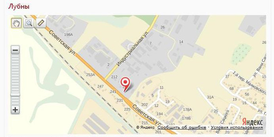 Схема рекламної площини за адресою пр-т. Володимирський (пр-т.Радянський), молокозавод