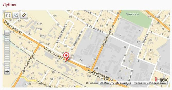 Схема рекламної площини за адресою пр-т. Володимирський (пр-т.Радянський), 167, ремзавод