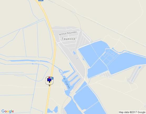 Схема рекламної площини за адресою За с.Таценки, перед м.Обухів; 41км+480 праворуч(Н-01 Київ-Знамянка)