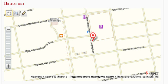 Схема рекламной плоскости по адресу 11-й провулок