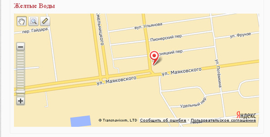 Схема рекламной плоскости по адресу ул. Алчевская, 117