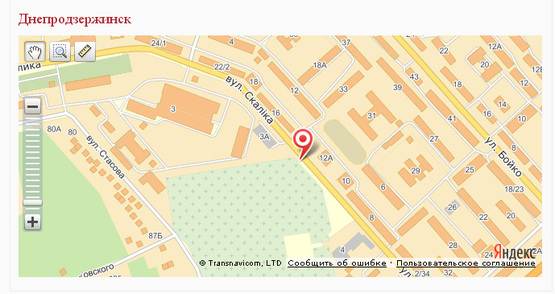 Схема рекламной плоскости по адресу ул. Скалика, 14