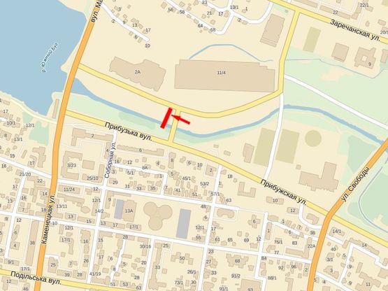 Схема рекламной плоскости по адресу Рыбалка М. ул., 2а, возле ТРЦ"Оазис", №10