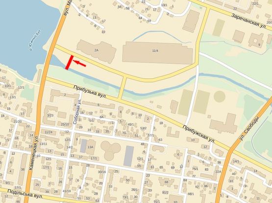 Схема рекламной плоскости по адресу Рыбалка М. ул., 2а, возле ТРЦ"Оазис", №3